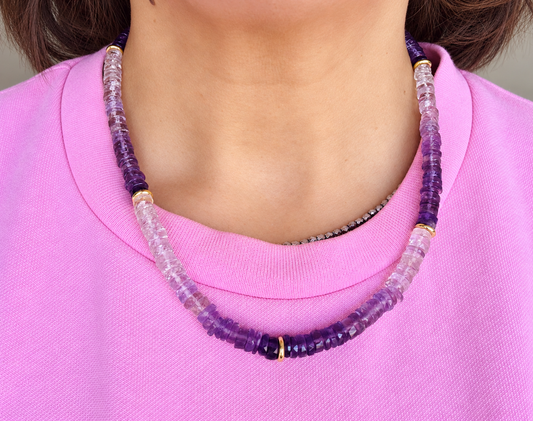 Amethyst Twilight Ombré Necklace