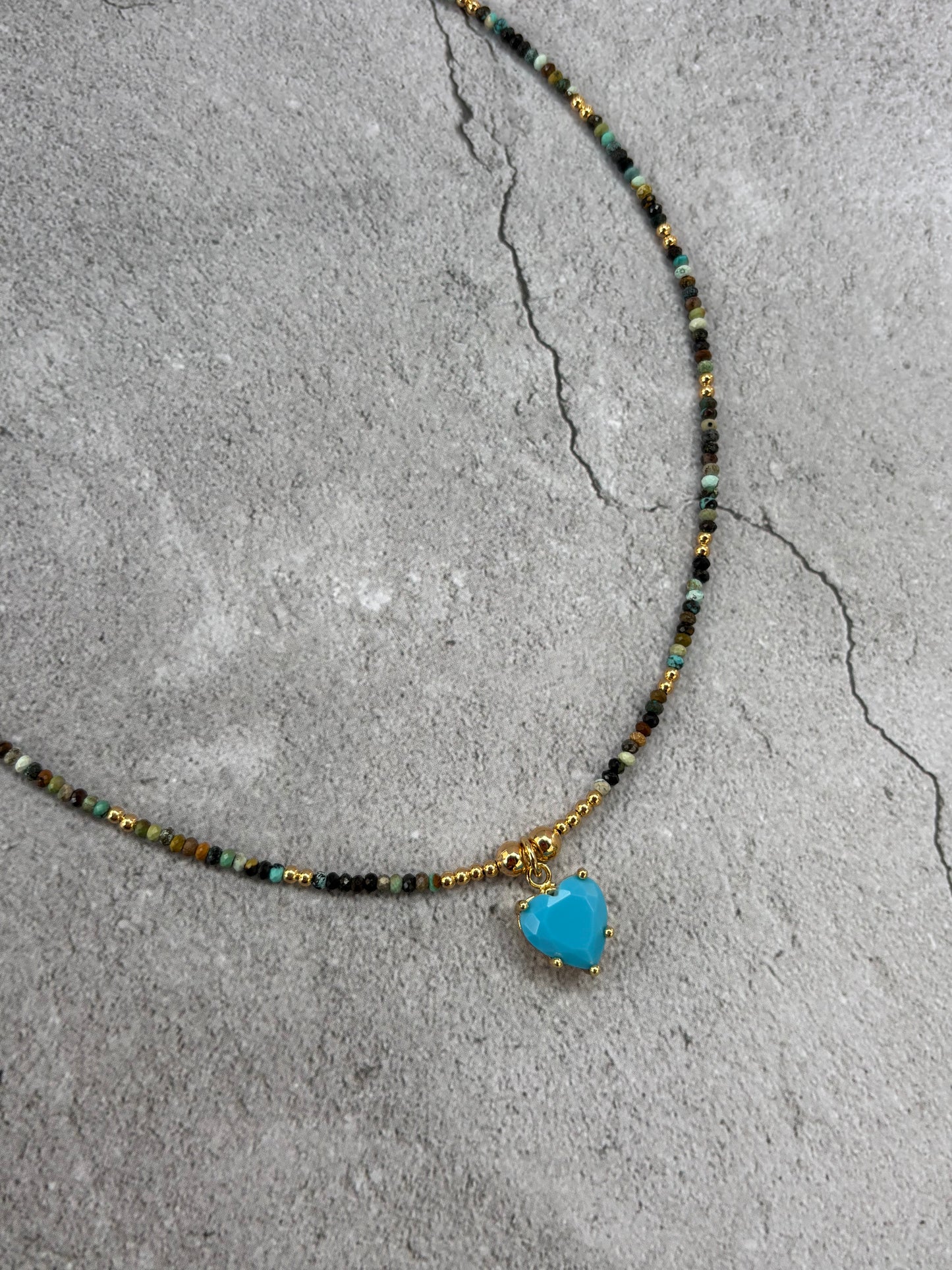 Desert Sky Heart Necklace