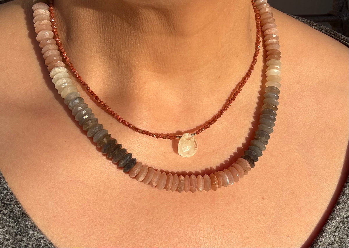 Blush Mosaic Necklace
