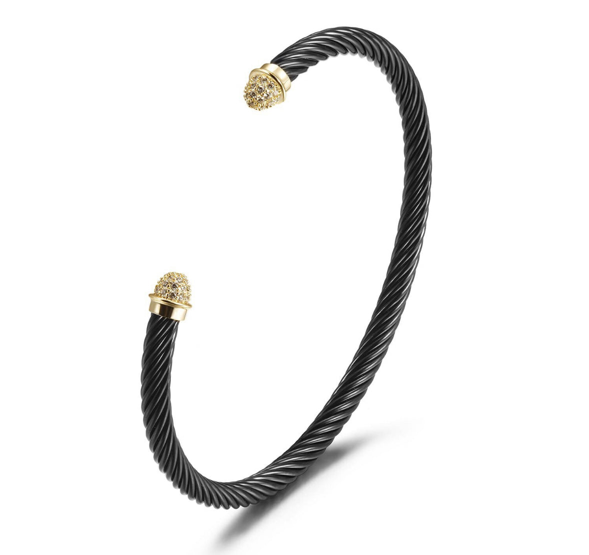 Midnight Spark Cable Cuff