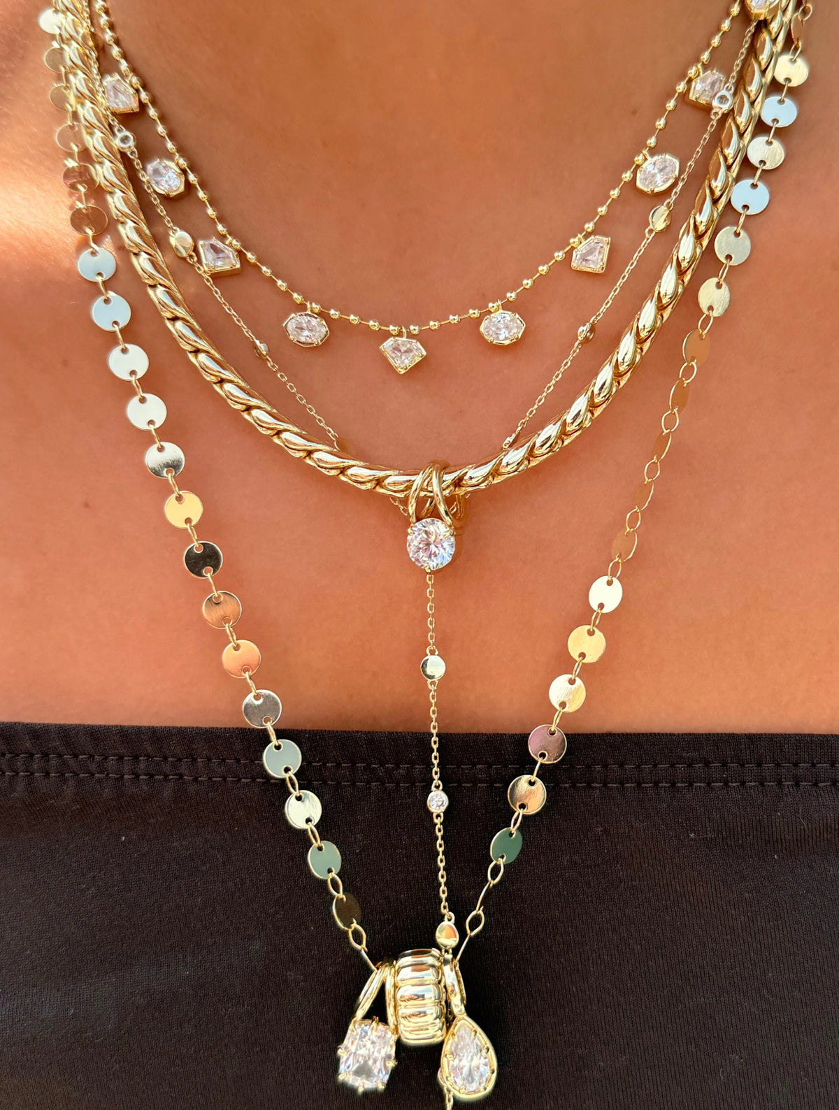 Lumière Solitaire Charm