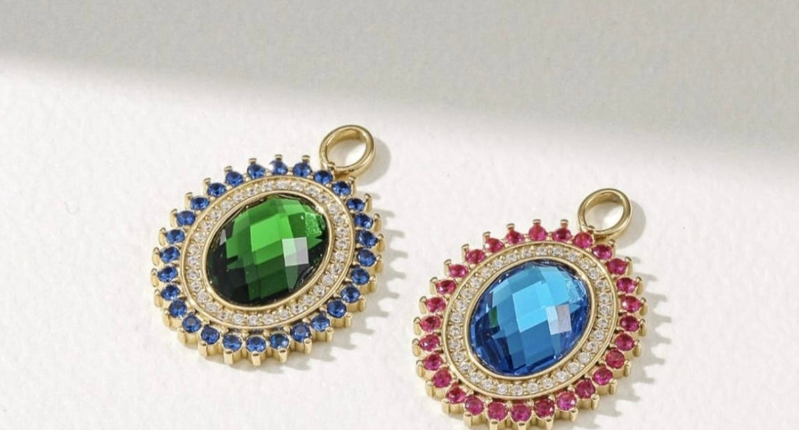 Color Halo Stainless Steel Pendants