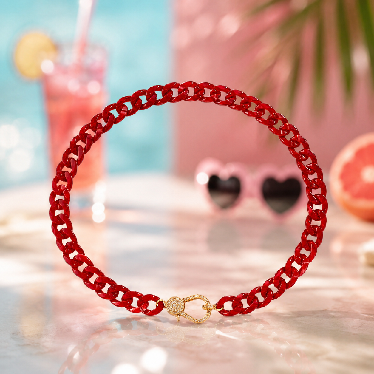 Crimson Riviera Necklace