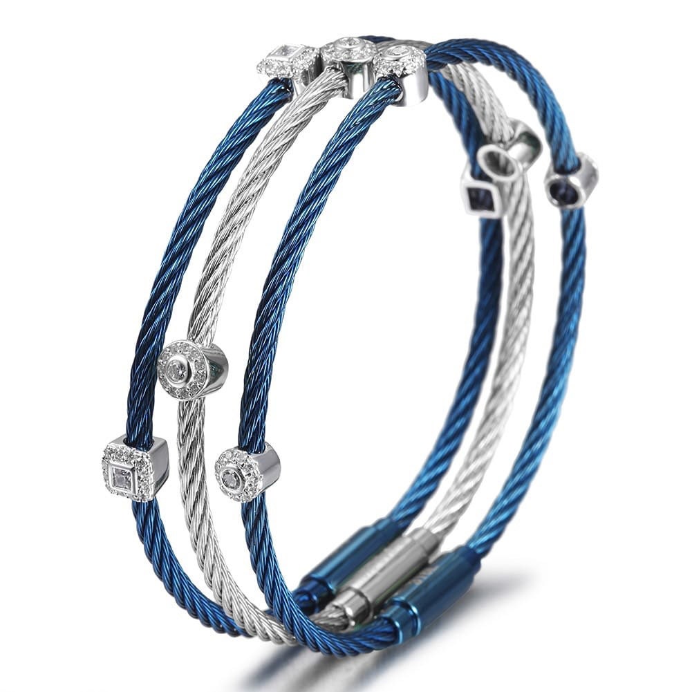 Stellar Spark Cable Bracelet