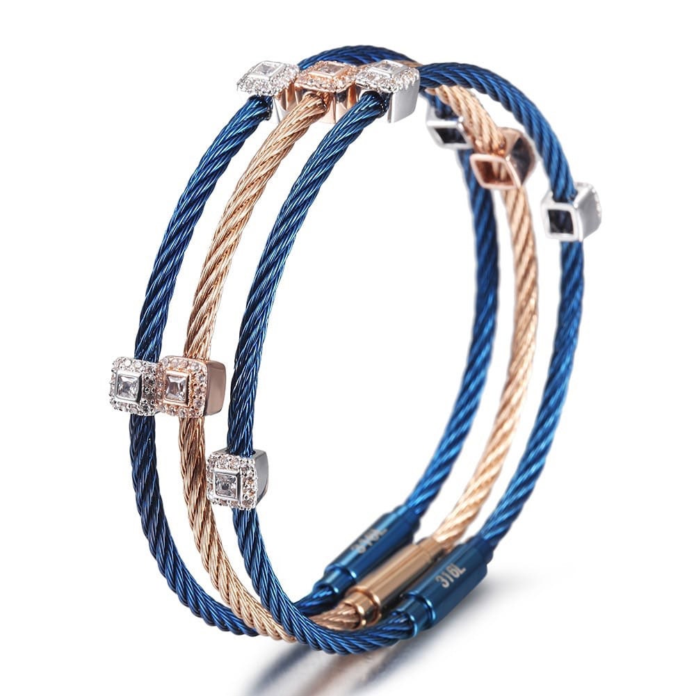 Stellar Spark Cable Bracelet