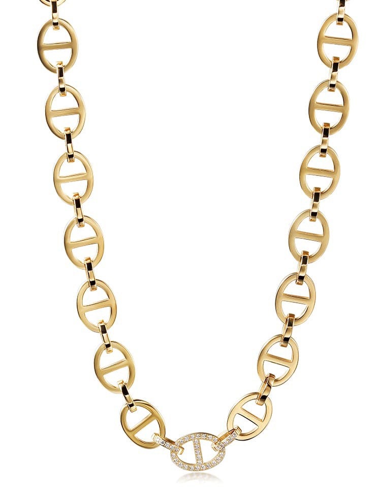 Luxury Link Chain Necklace & Bracelet Set