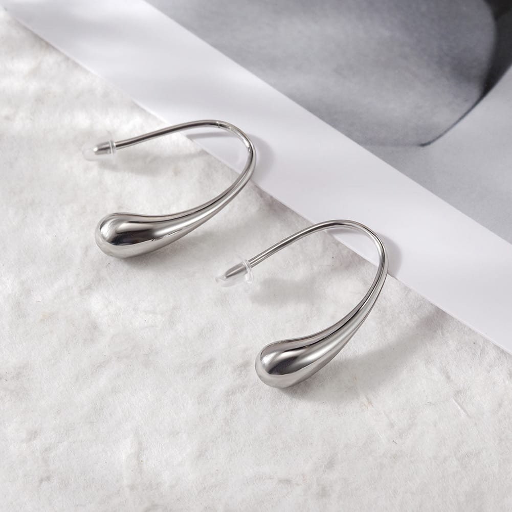 Sculpted Teardrop Earrings