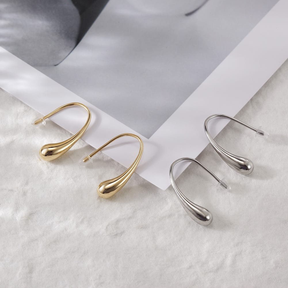 Sculpted Teardrop Earrings