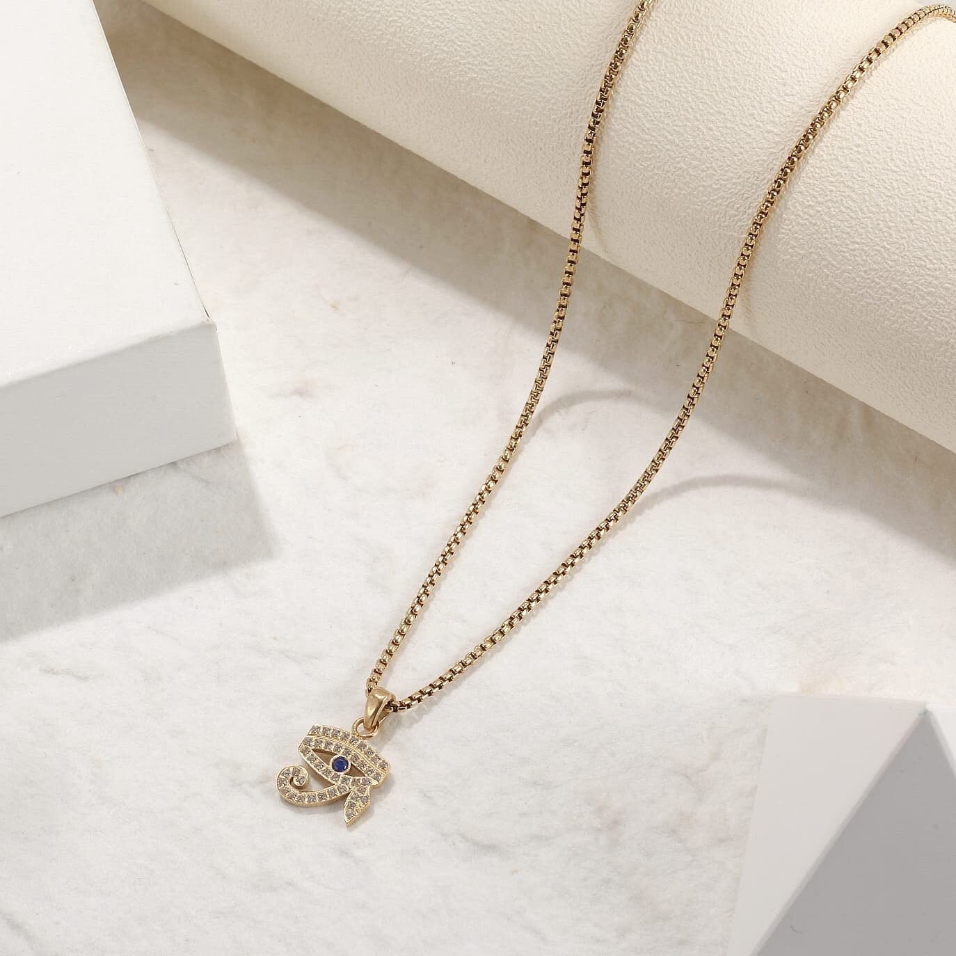Eye of Horus Pendant Necklace