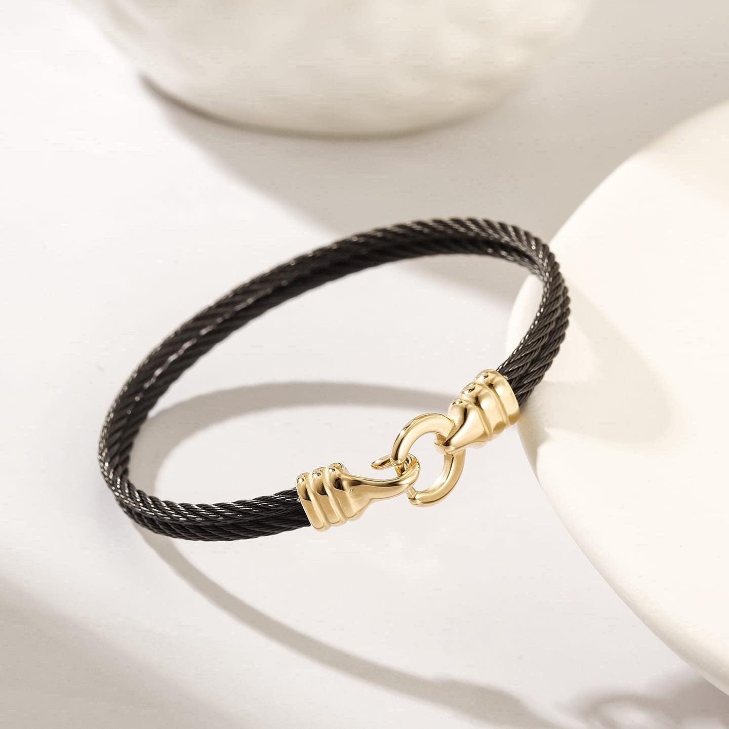 Classic Elegance Hook Bangle