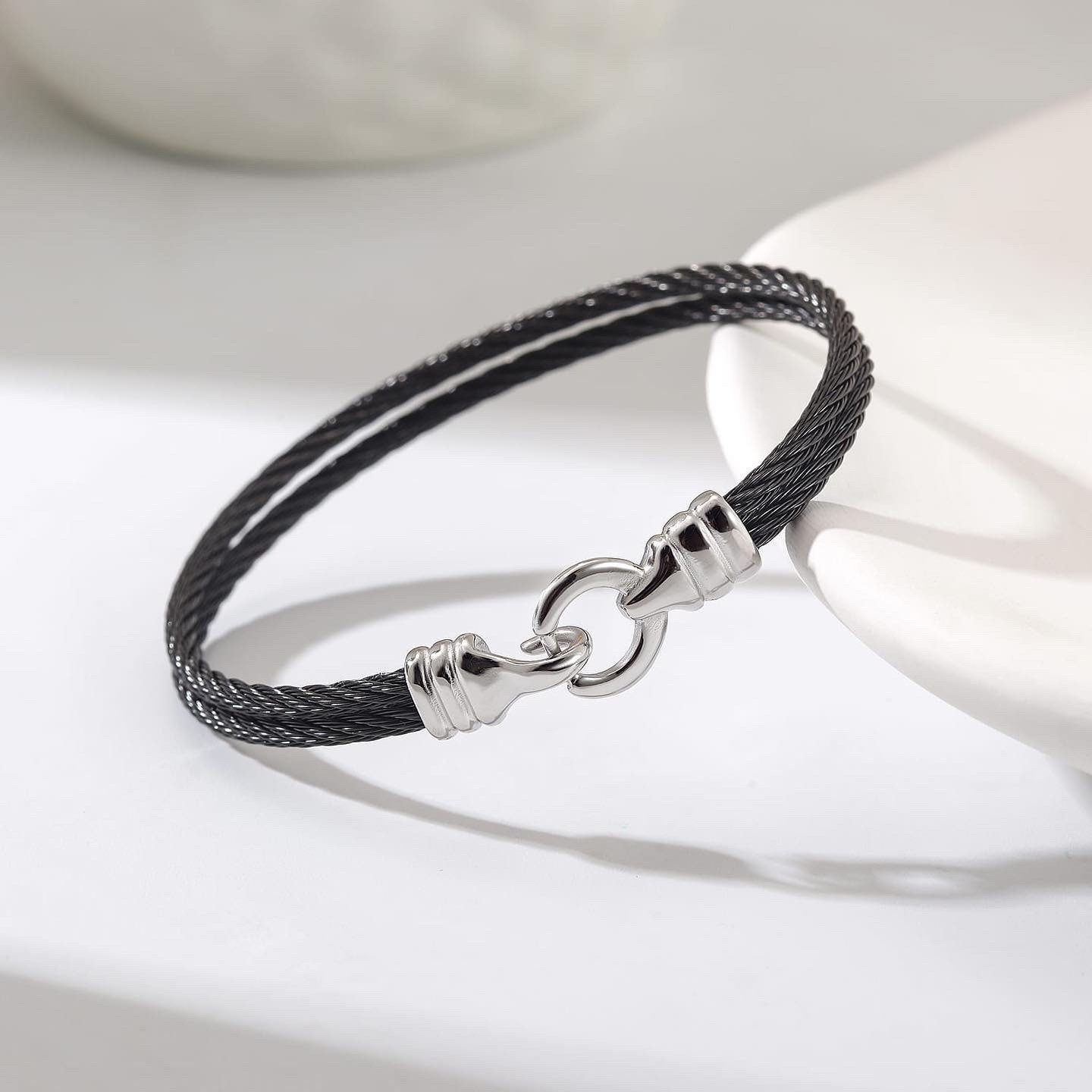 Classic Elegance Hook Bangle