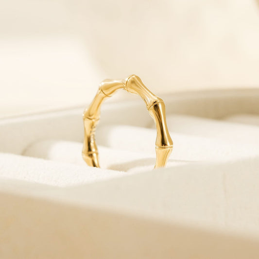 Bamboo Texture Ring