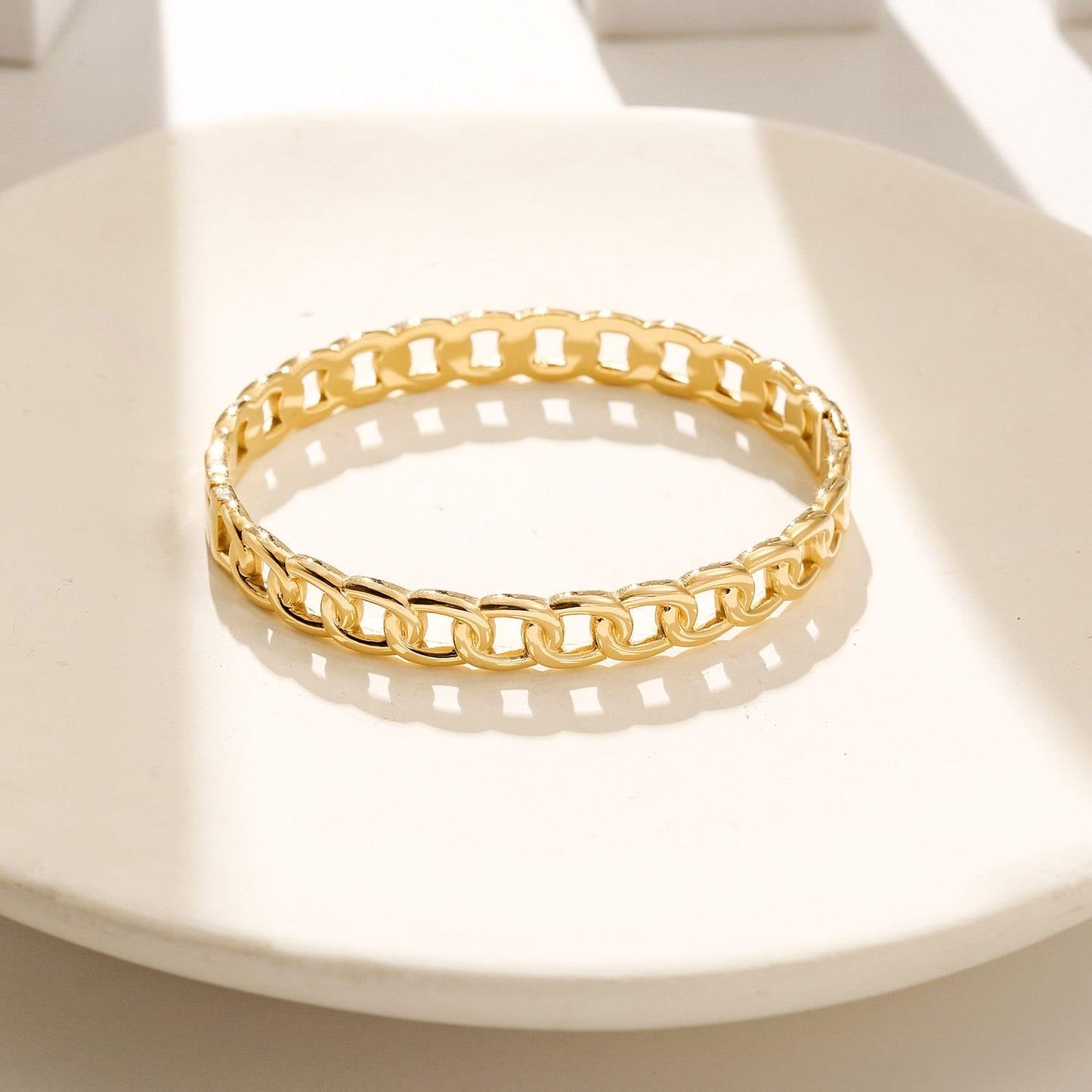 Bold Link Statement Bangle