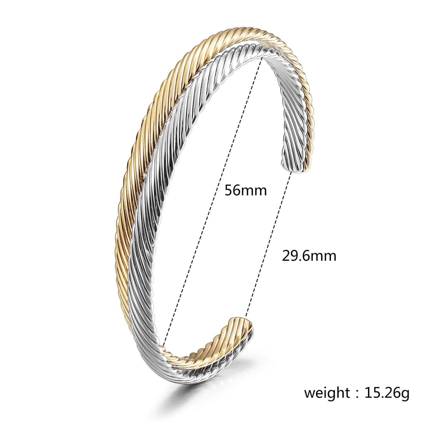 Double crossover bracelet