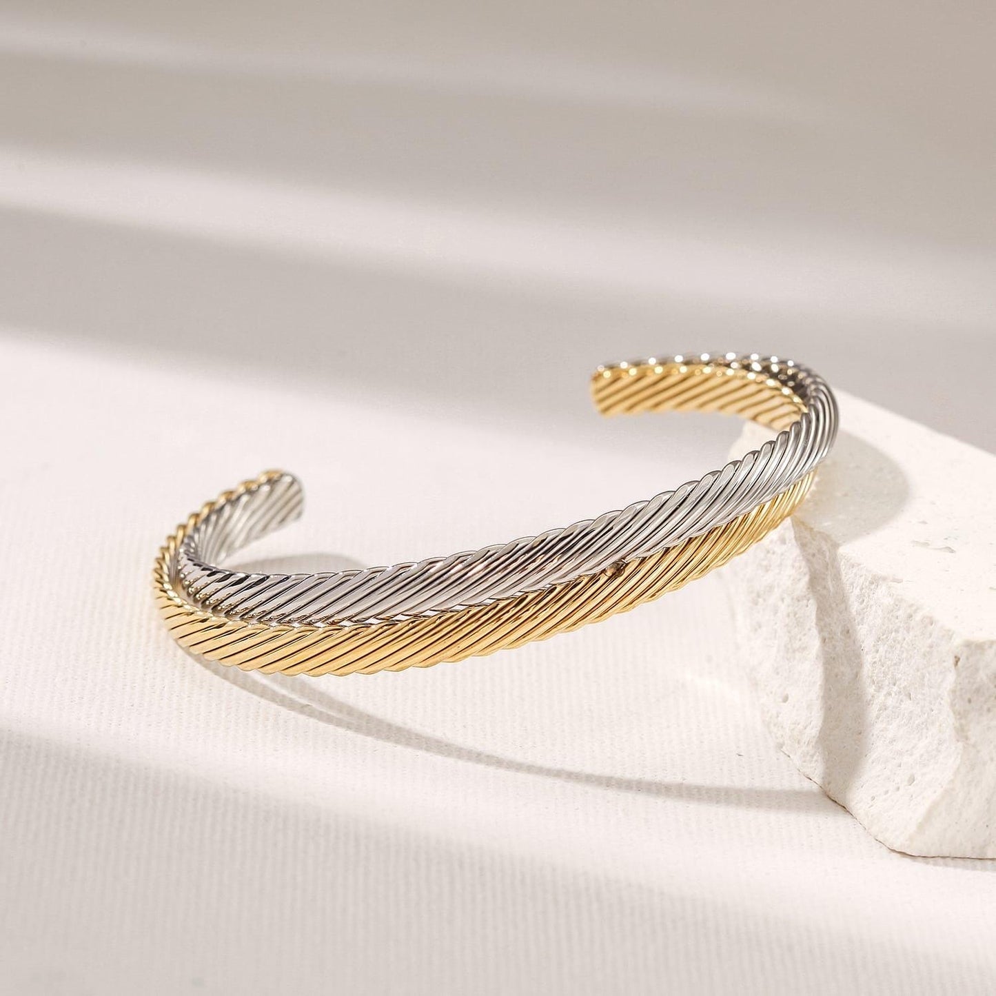 Double crossover bracelet