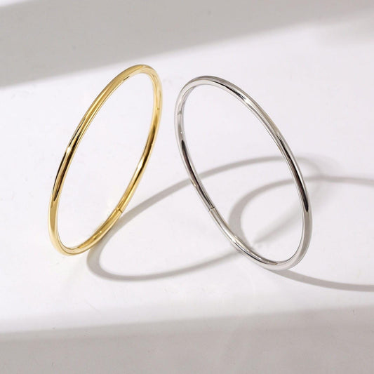Minimalist Metal Bangle