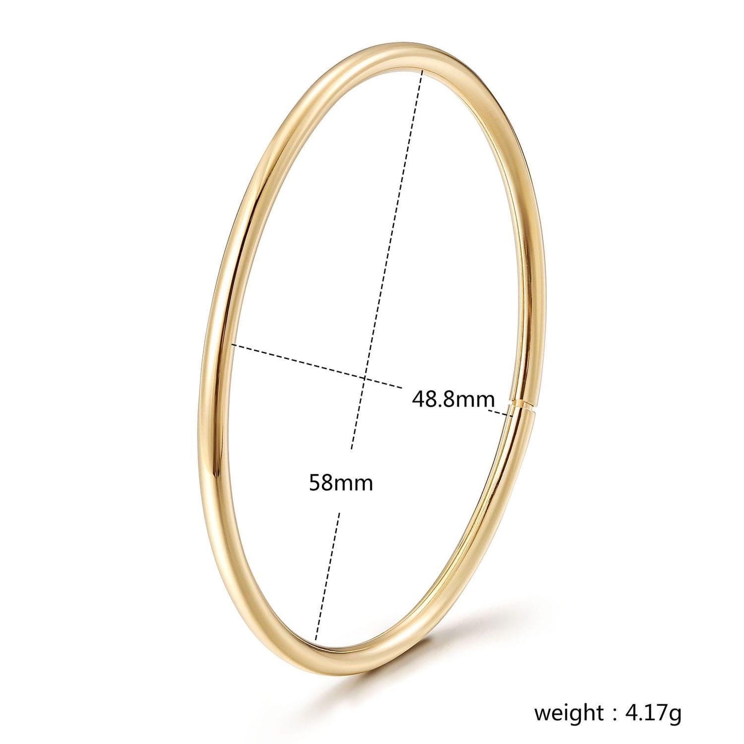 Minimalist Metal Bangle