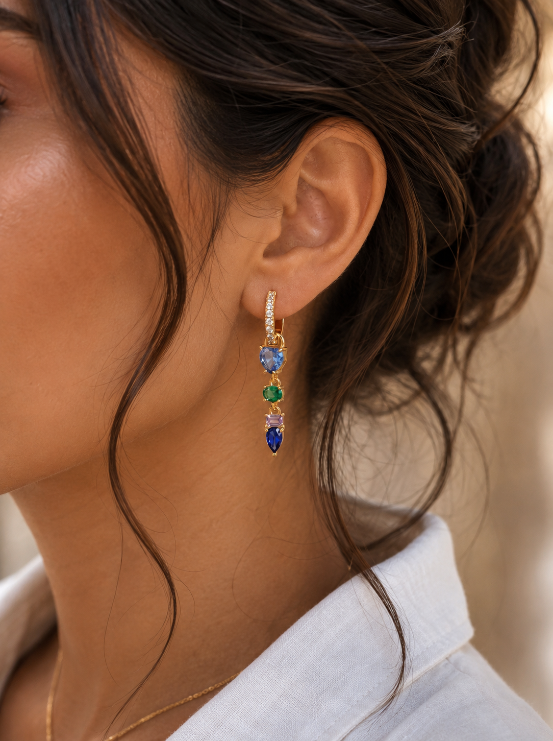 Ocean Dream Drop Earring