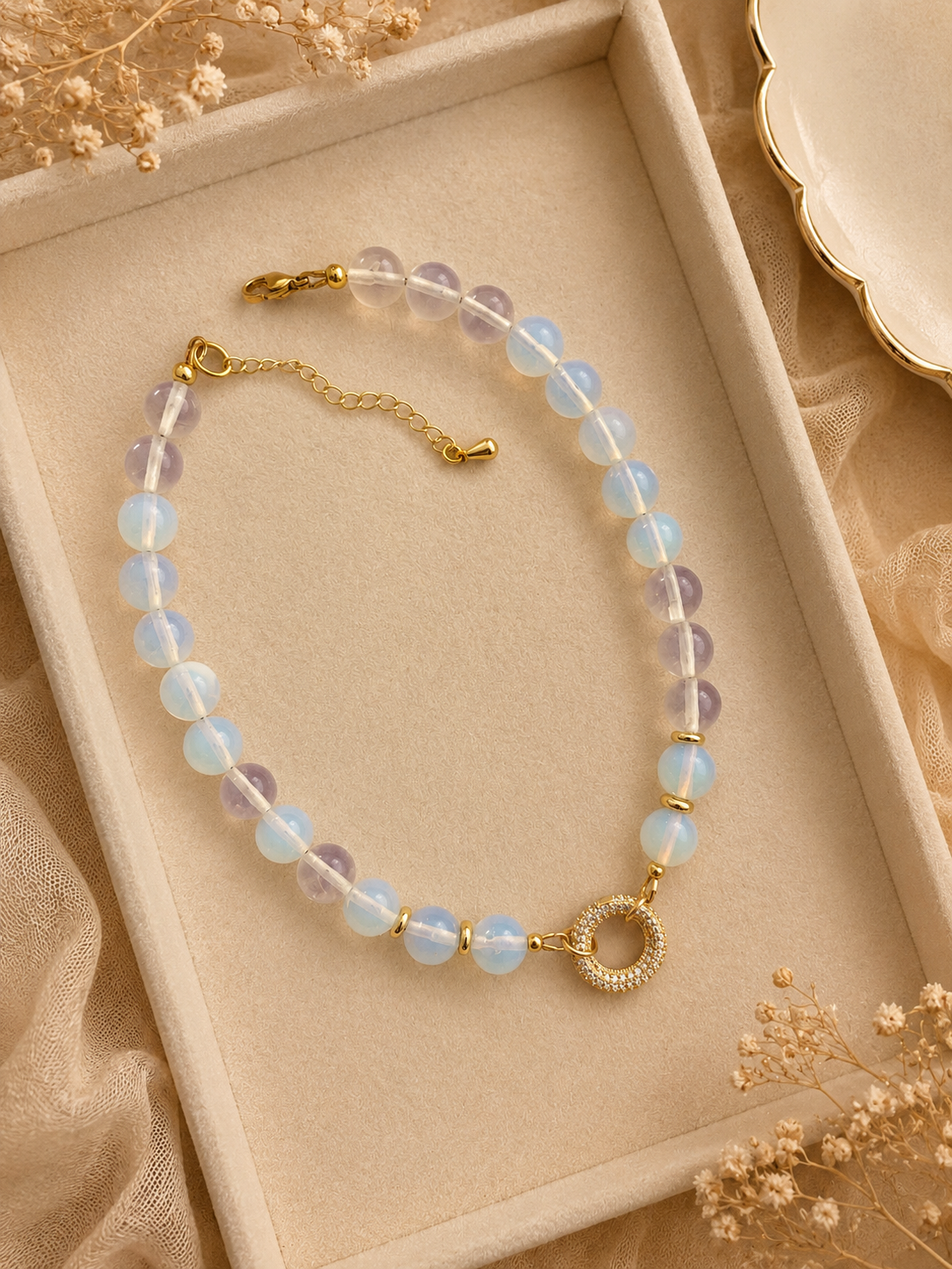 Moonlit Opal Necklace
