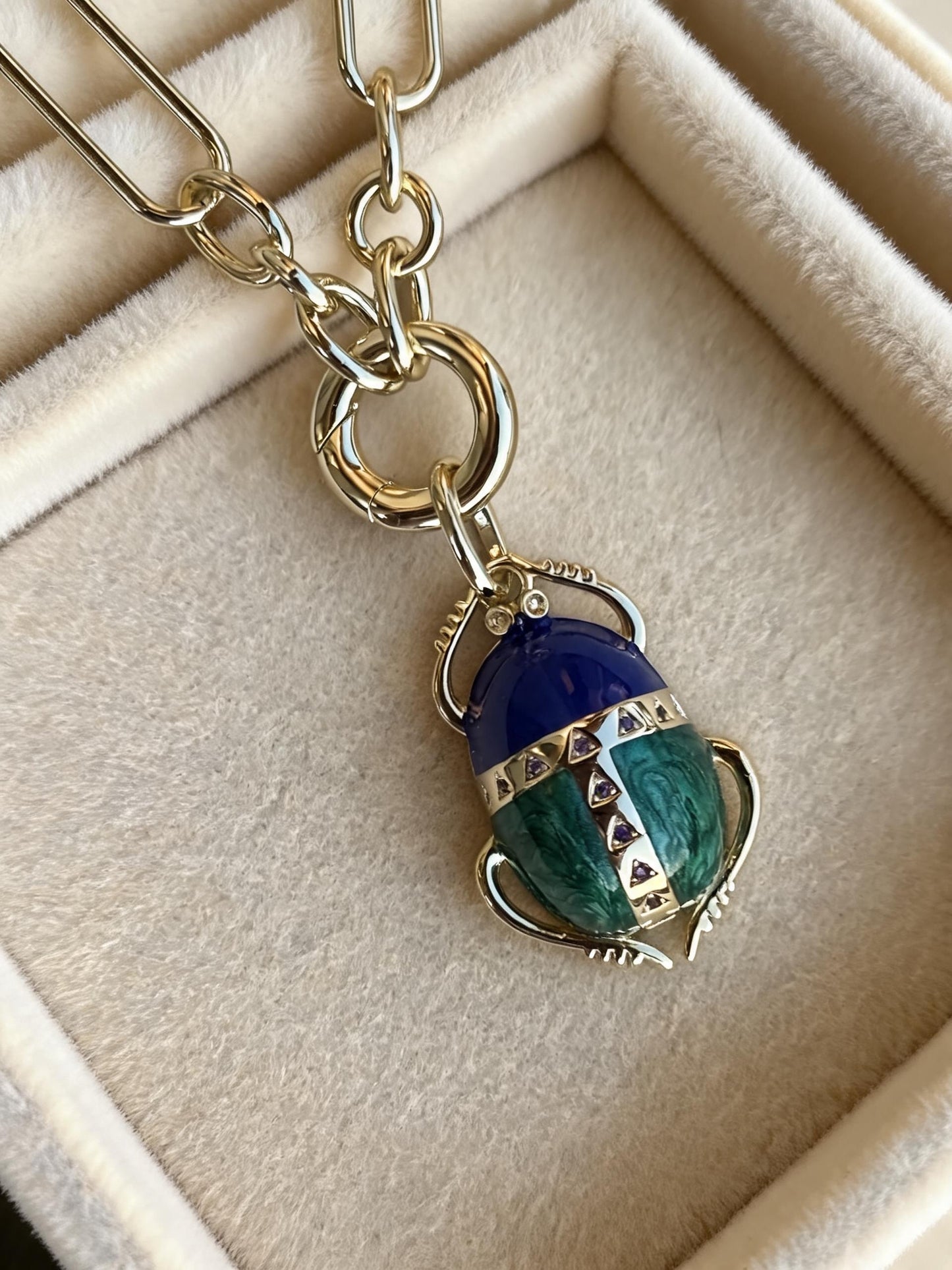 Scarab Royale charm