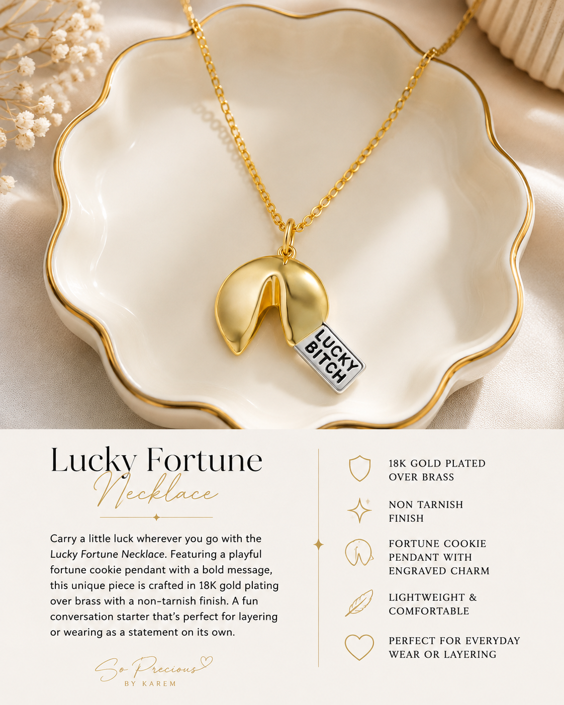 Lucky Fortune Pendant