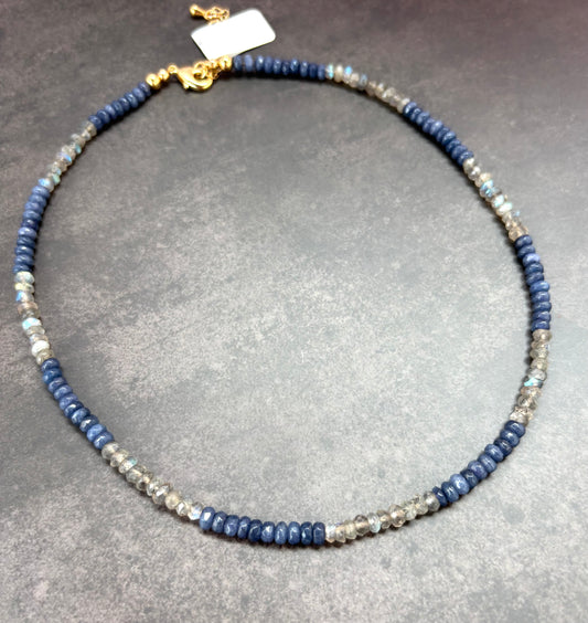 Blue Ember Necklace