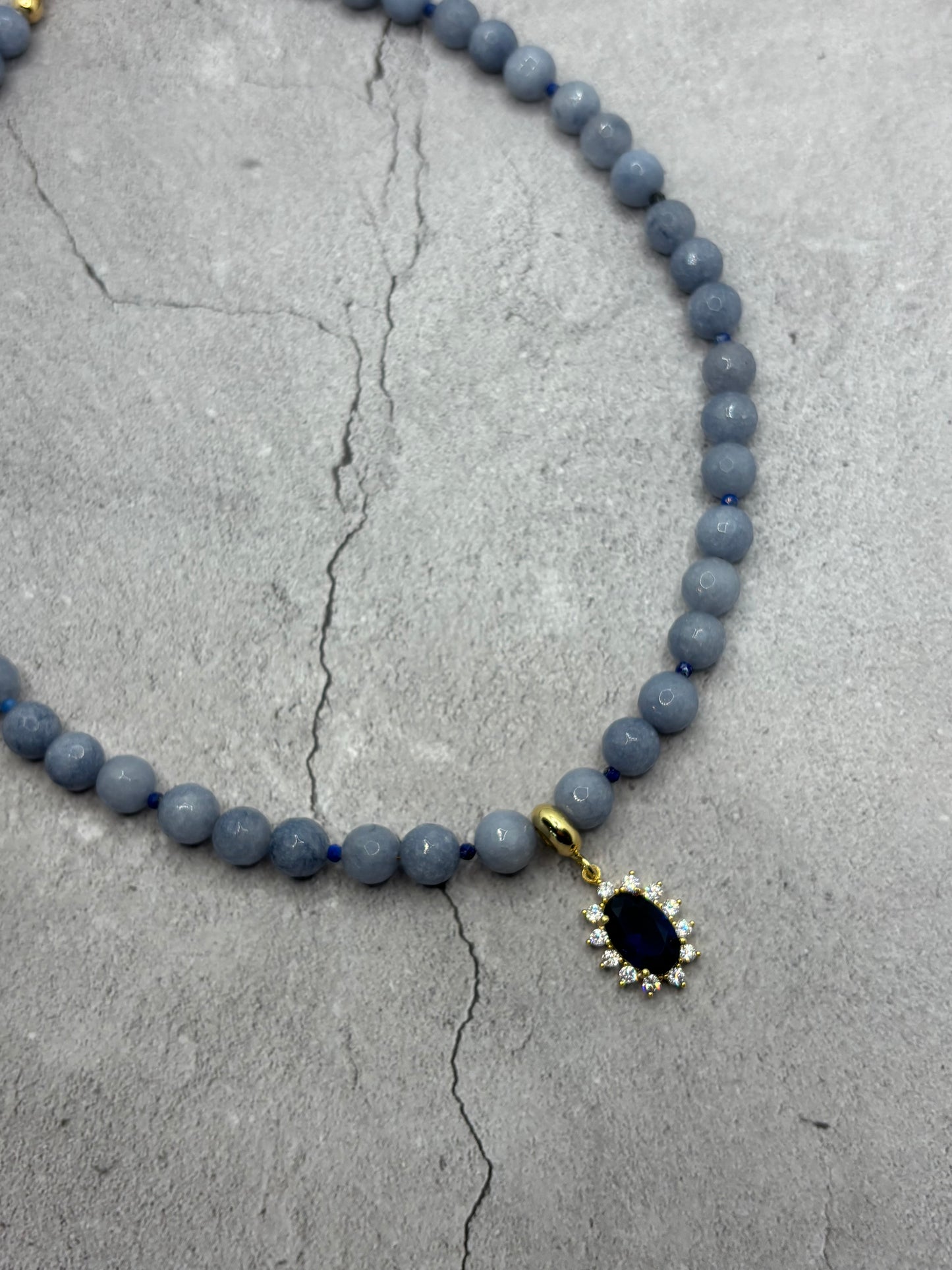 Serenity Blue Aventurine Necklace