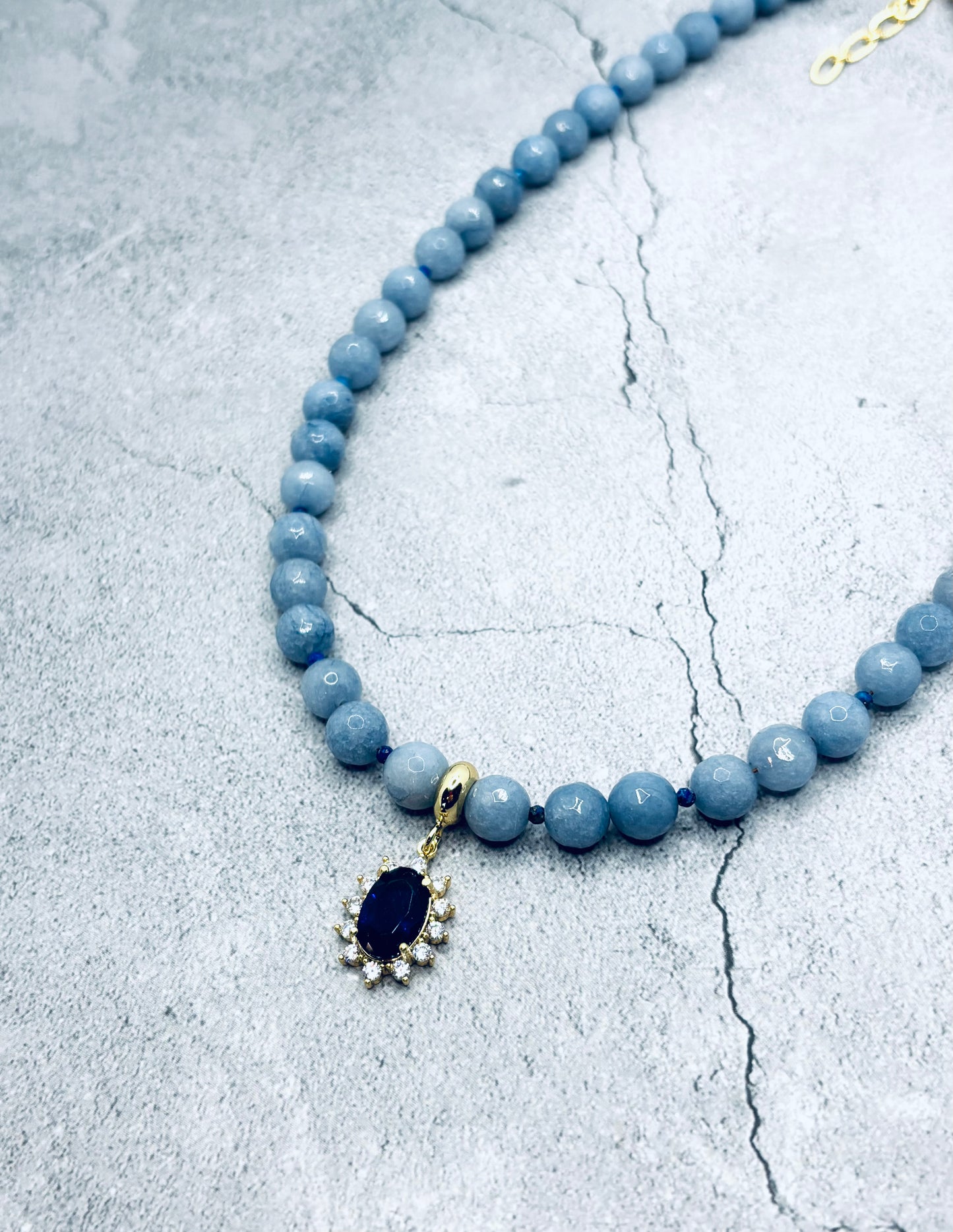 Serenity Blue Aventurine Necklace