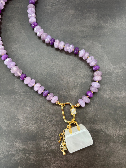 Amethyst Heirloom Quartz Bag