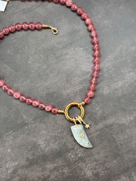 Blush Moon Radiance Necklace