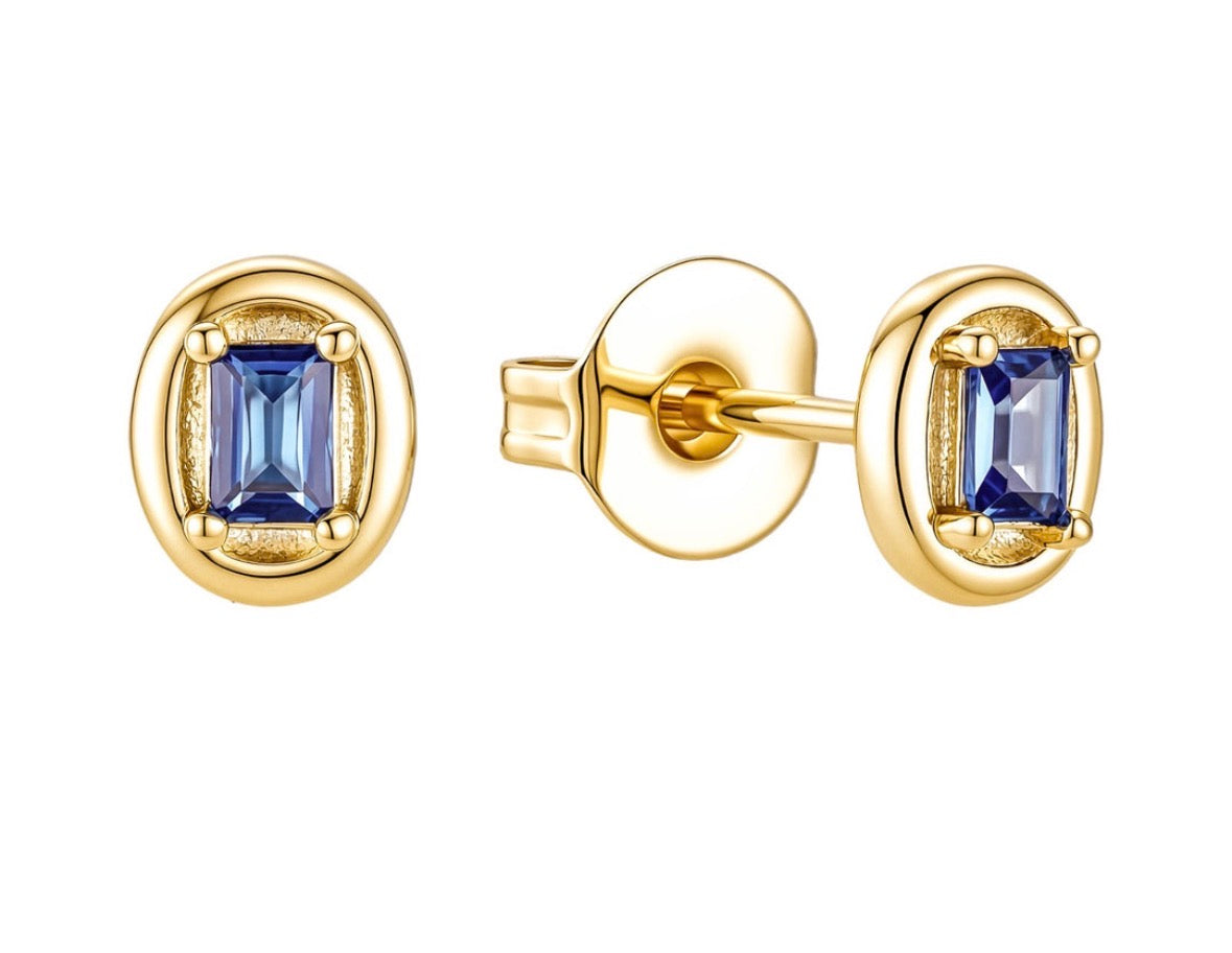Coastal Jewel Stud Earrings