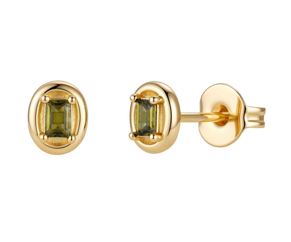 Coastal Jewel Stud Earrings