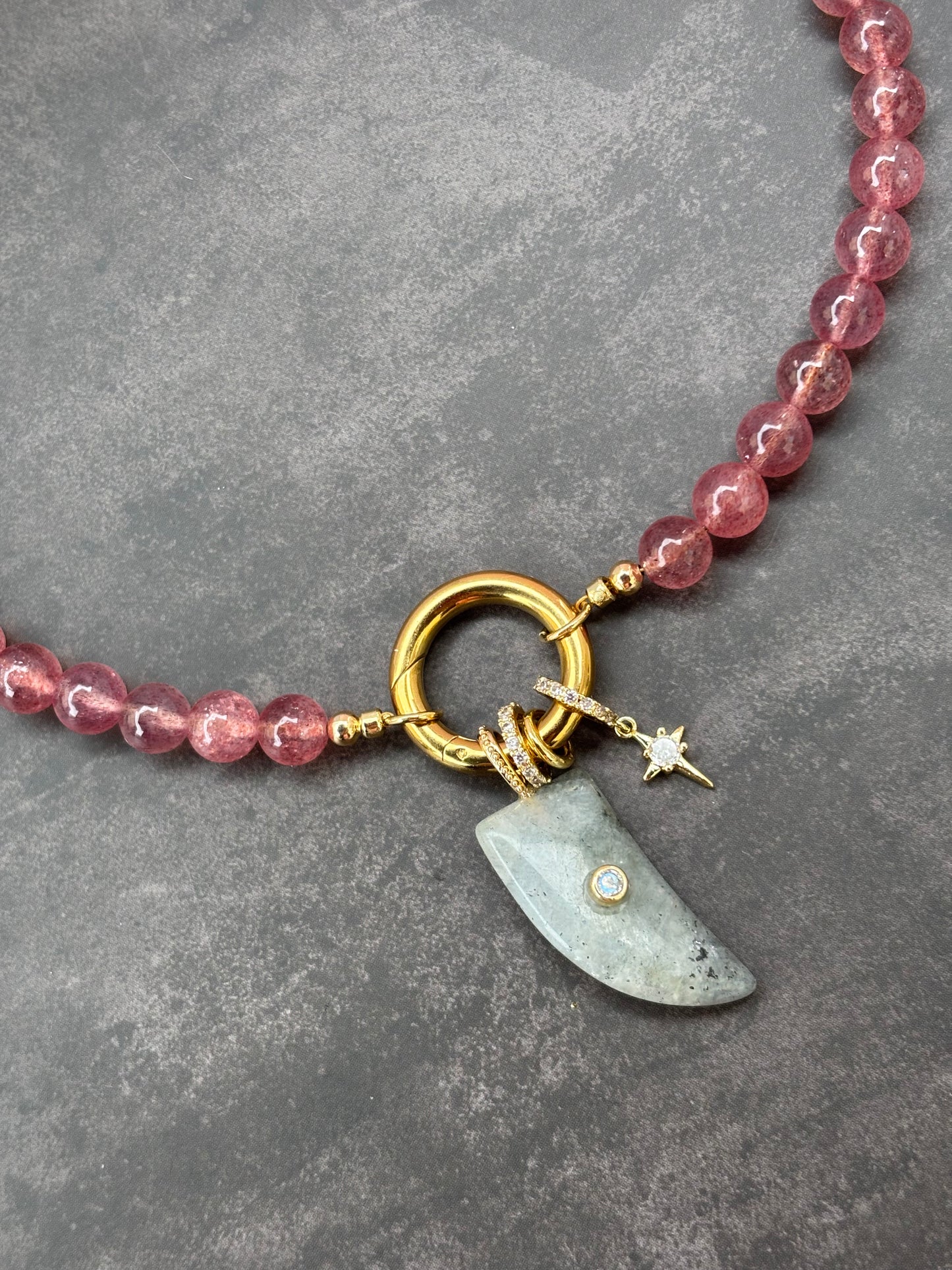 Blush Moon Radiance Necklace