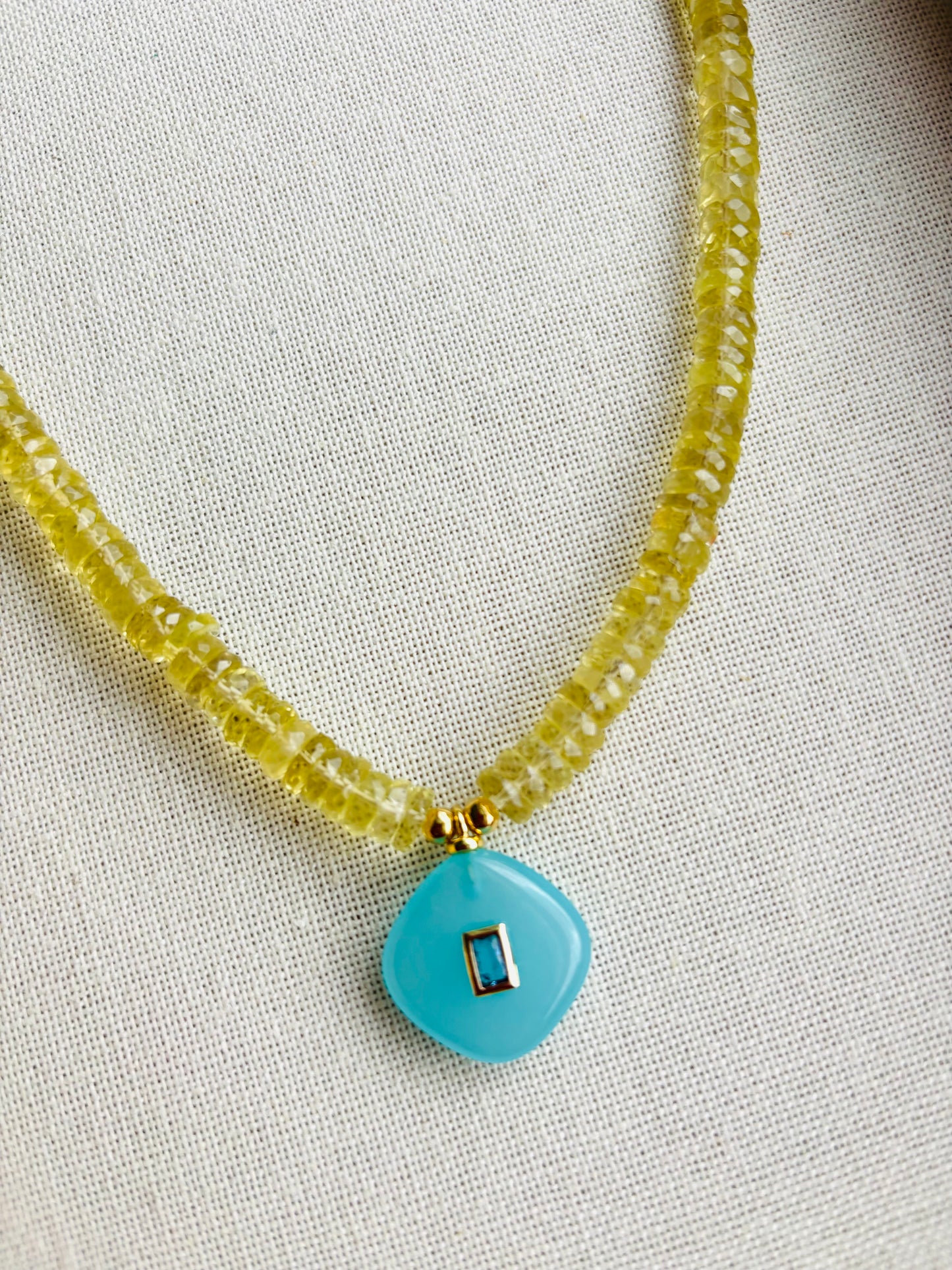Lemon Sol Necklace