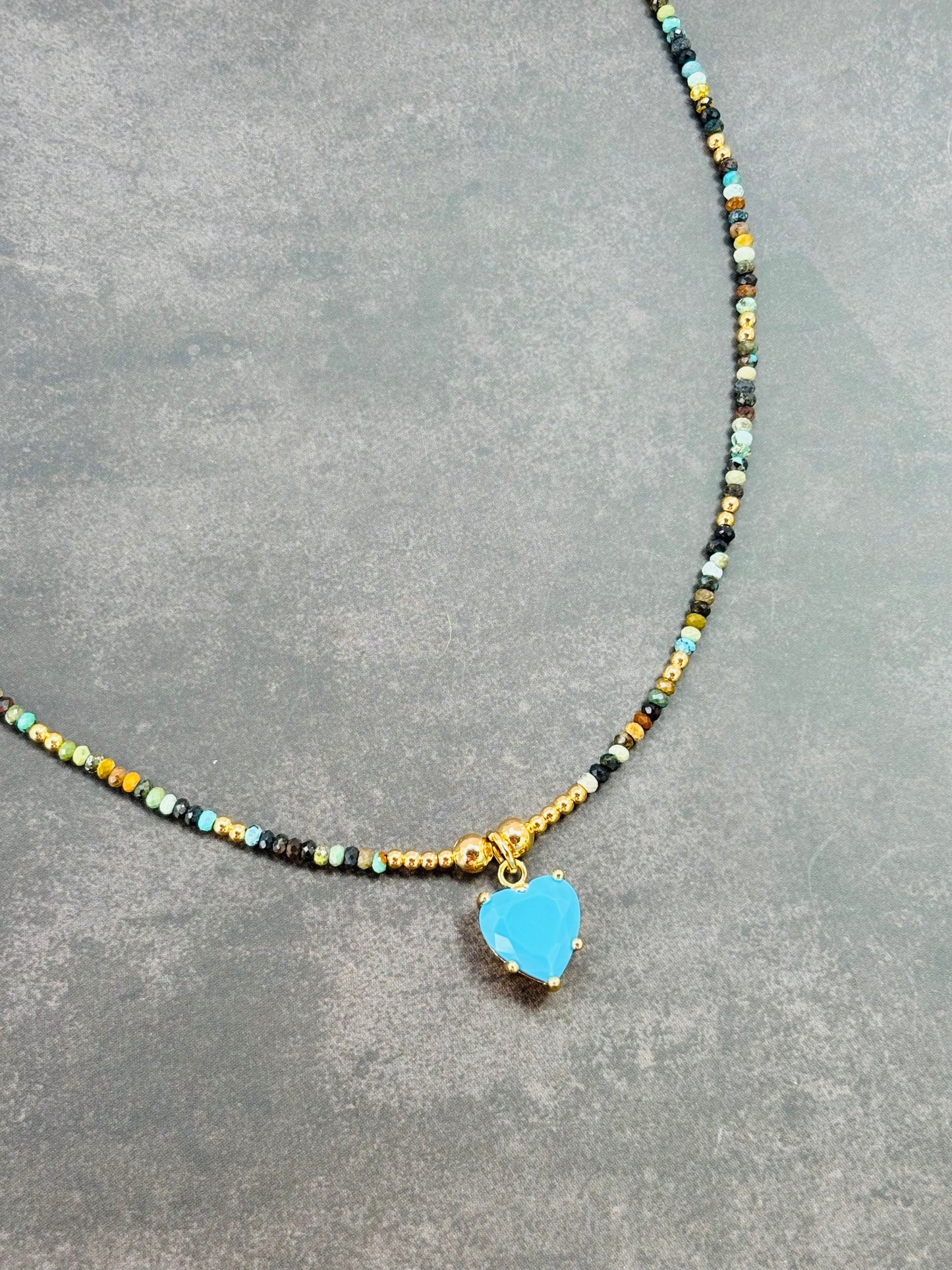 Desert Sky Heart Necklace