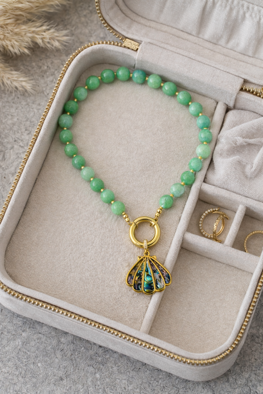 Ocean Verde Charm Necklace