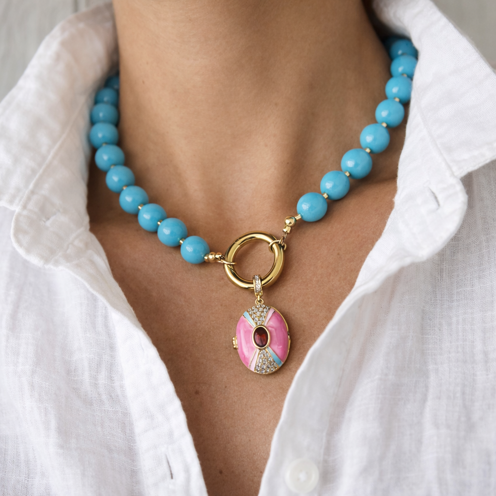Santorini Bloom Necklace