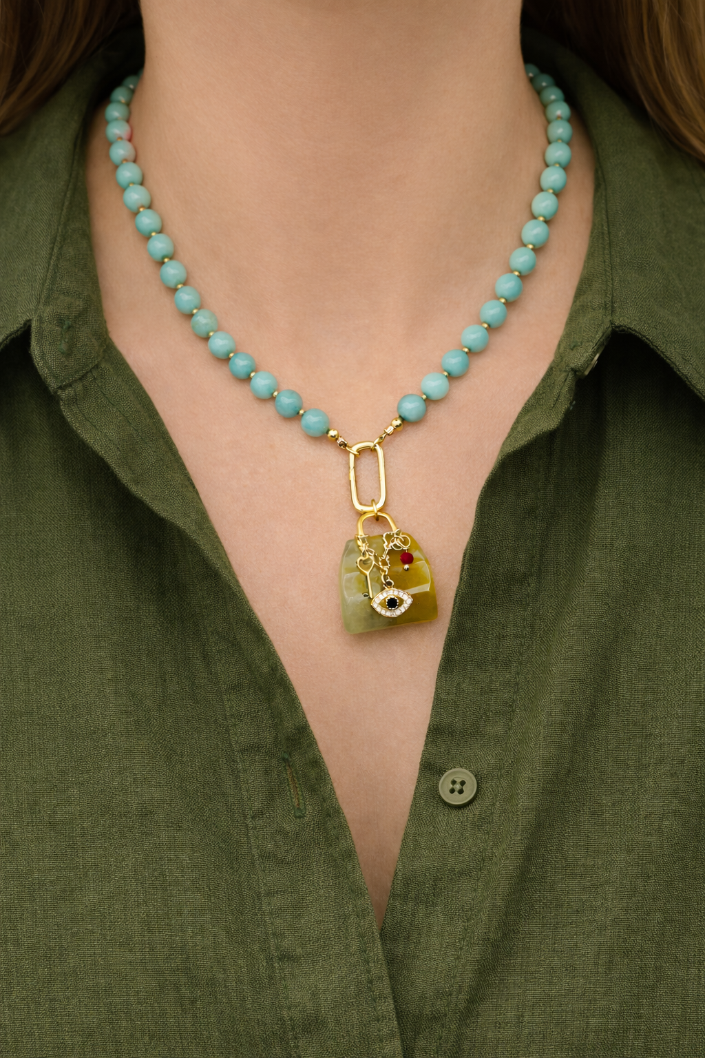 Solara Amazonite Necklace