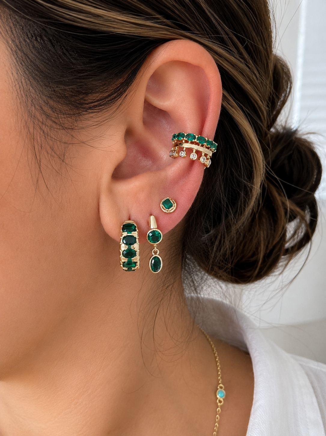 Emerald Heirloom Huggies
