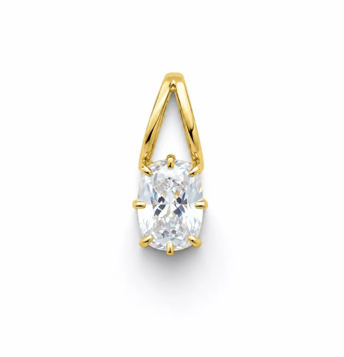 Lumière Solitaire Charm