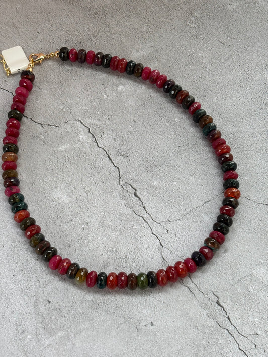 Royal Garden Tourmaline Necklace