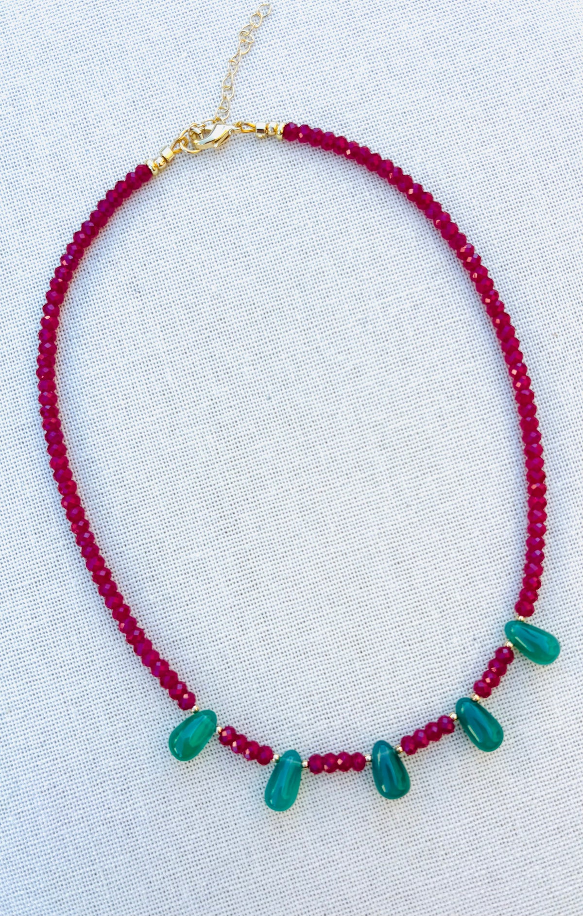 Ruby Garden Necklace