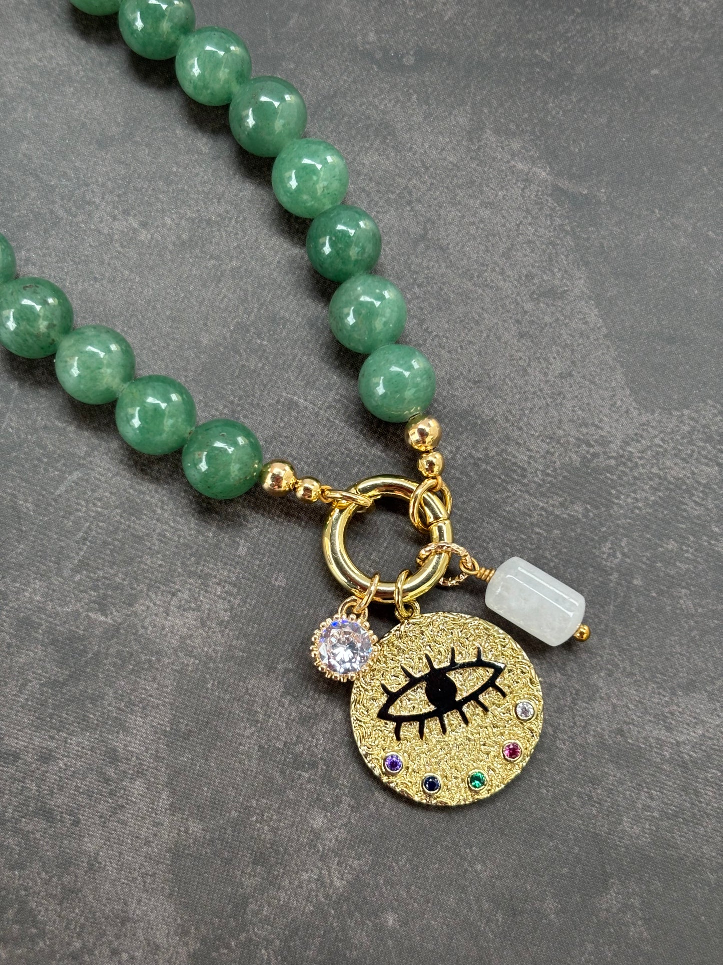 Serene Jade Guardian Necklace