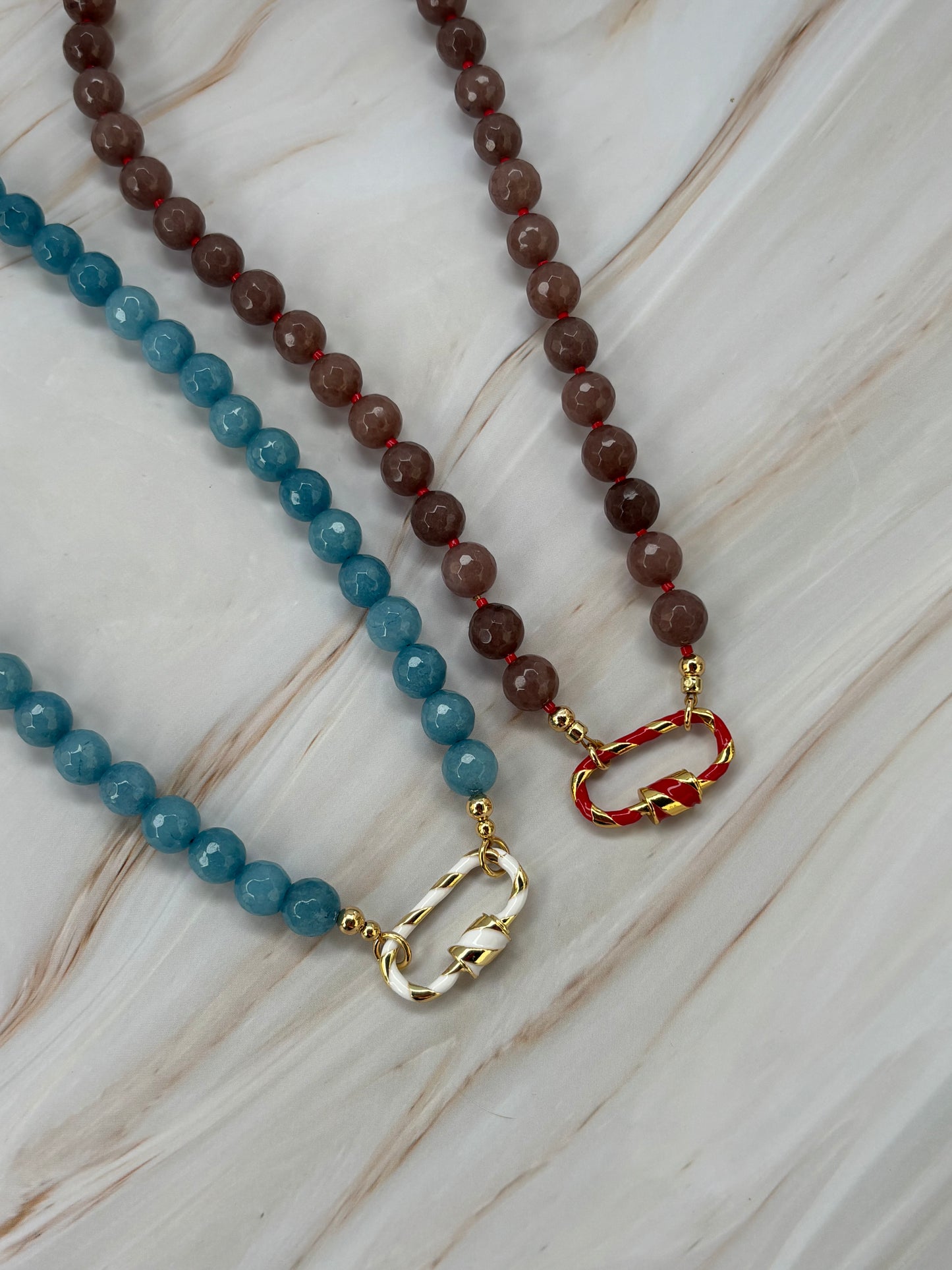 Riviera Twist Aventurine Necklace