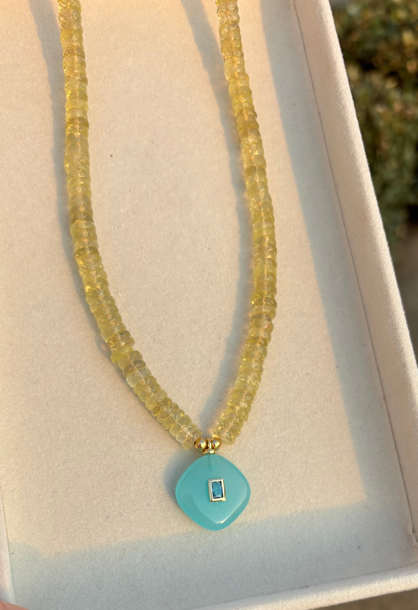 Lemon Sol Necklace