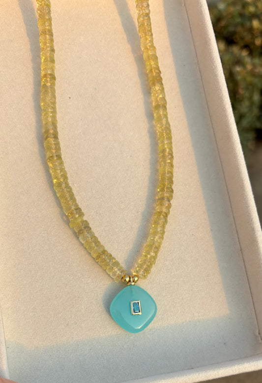 Lemon Sol Necklace