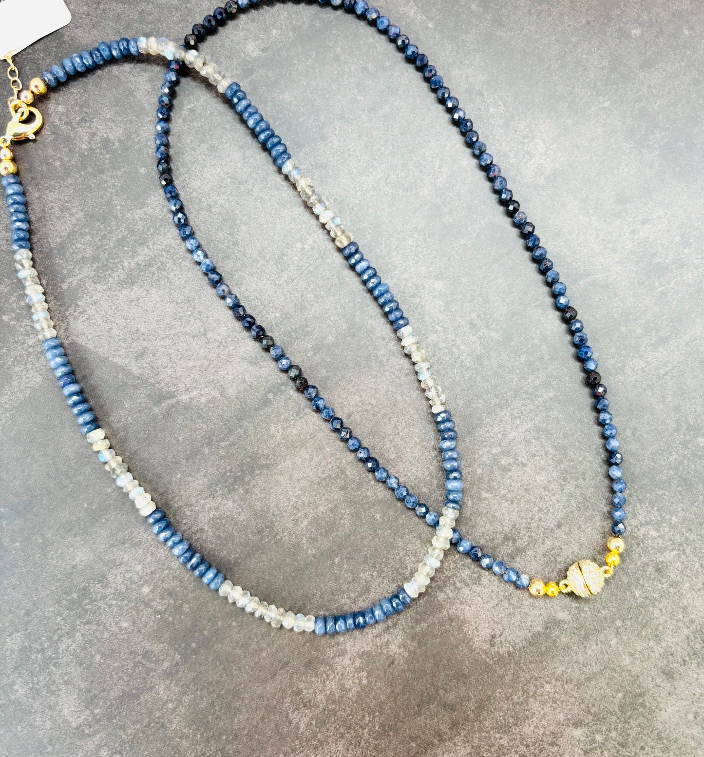 Blue Ember Necklace