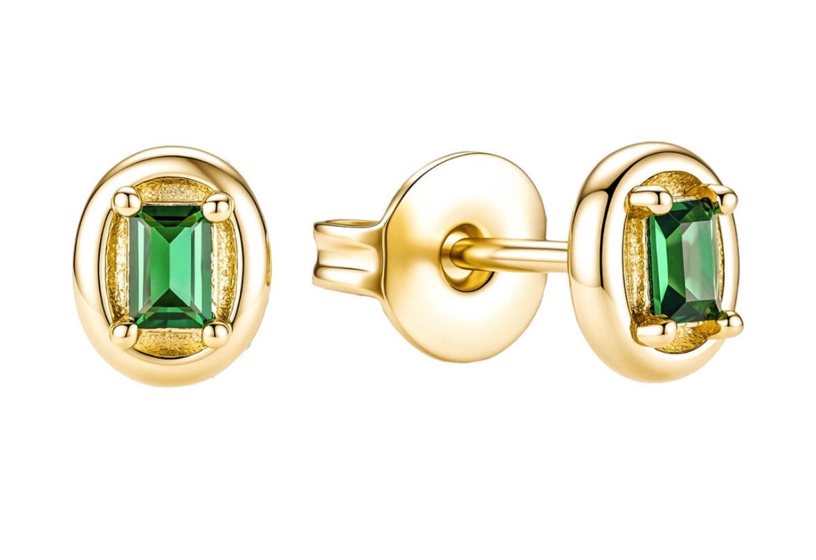 Coastal Jewel Stud Earrings