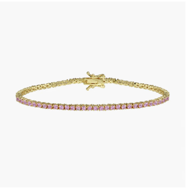The Color Edit Tennis Bracelet