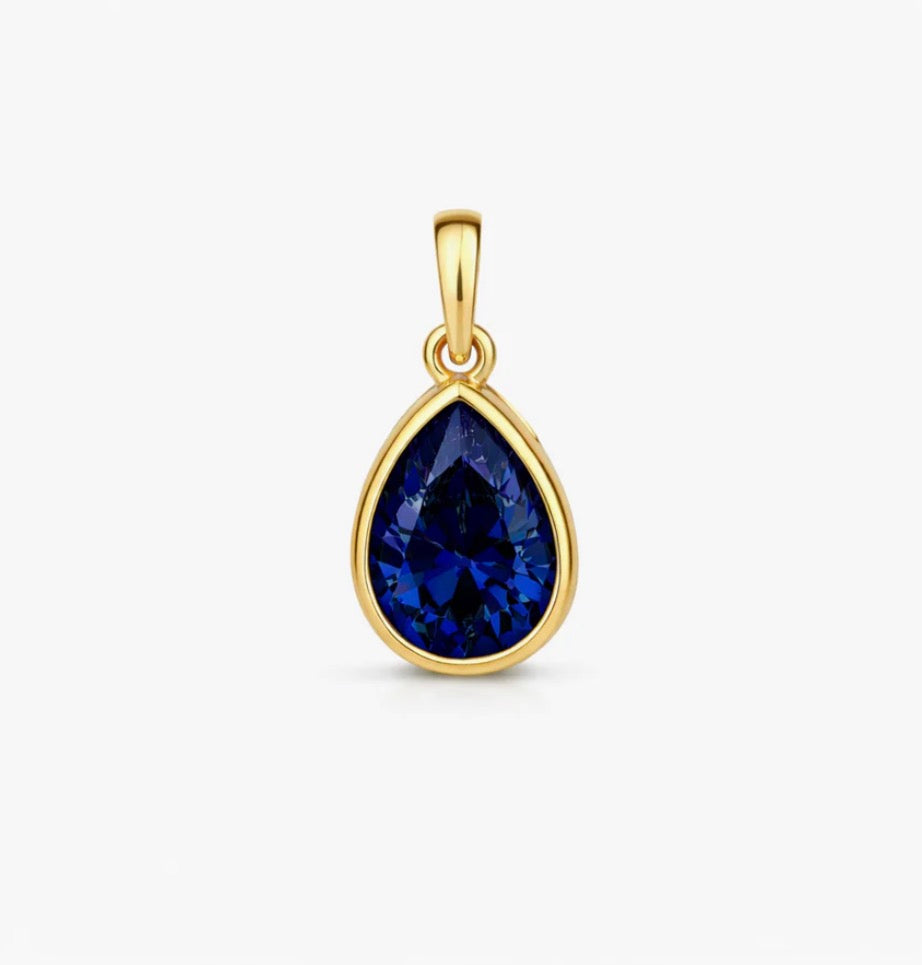 Élan Teardrop CZ Charm